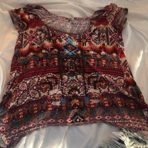 Flowy tribal shirt